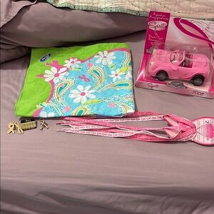 Breast Cancer Awareness Items.